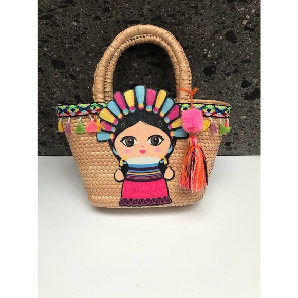 Mexican bag with Maria doll - Picture 2 of 4